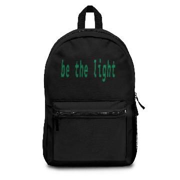 Discover Be The Light Backpacks