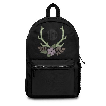 Discover The Gray Daisy Official Monogram Design Backpacks
