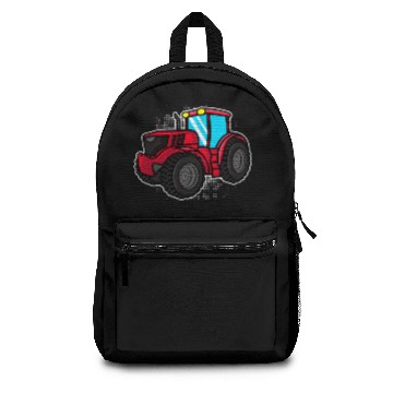 Discover Tractor agriculture children gift idea Backpacks