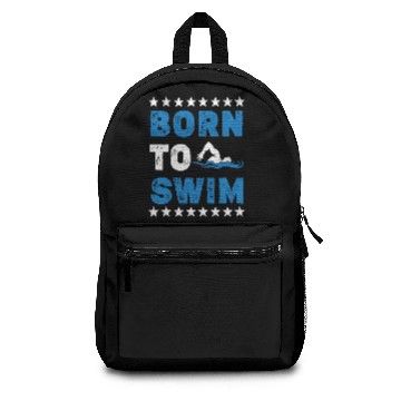 Discover Born To Swim Backpacks Gift