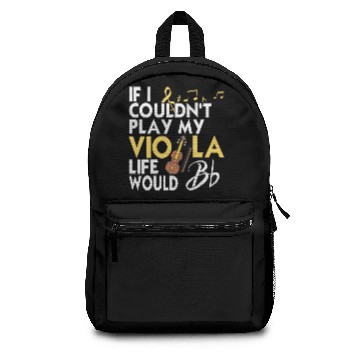 Discover Viola Music String Instrument Orchestra Gift Idea Backpacks
