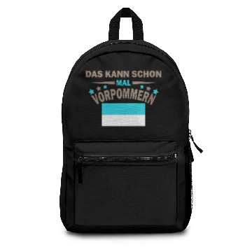 Discover The West Pomeranian gift flag Backpacks