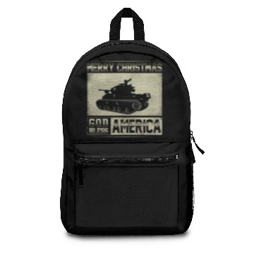 Discover Merry christmas God Bless America Backpacks