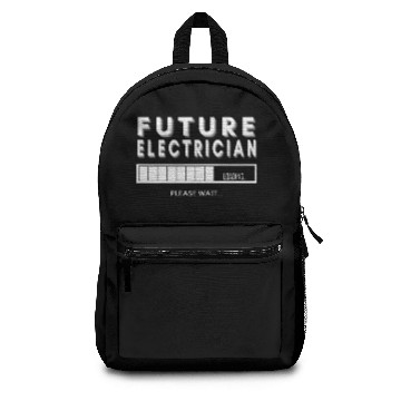 Discover Future Electrician Graduation Lineman Backpacks