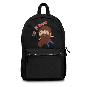 Discover Movember Let It Grow November Funny Gift Idea Backpacks