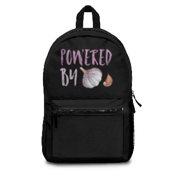 Discover Garlic Quote Funny Backpacks