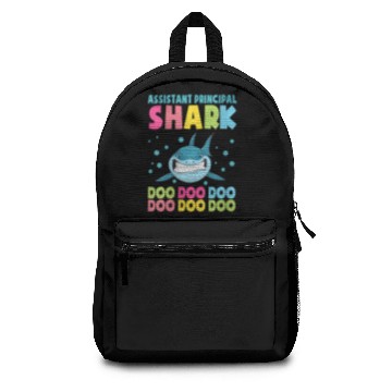 Discover Funny Assistant Principal Shark Backpacks Back To Scho