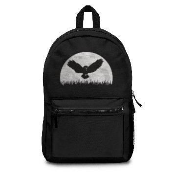 Discover Flying Barn Owl Moon Backpacks