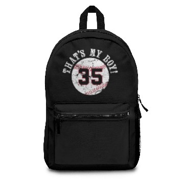 Discover Unique That'S My Boy 35 Baseball Player Mom Or Dad Backpacks