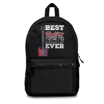 Discover Best Dad Ever Musician Guitar Tabs Father's Day Backpacks