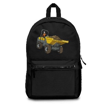 Discover Front dump truck Backpacks