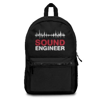 Discover Sound engineer I event technology Backpacks