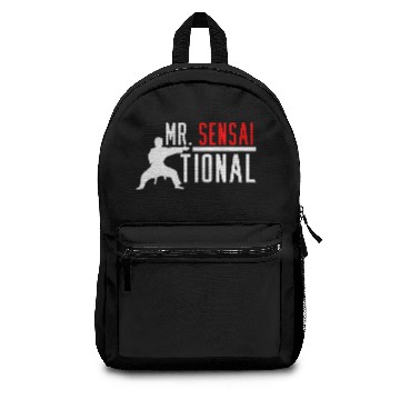 Discover Karate Kung Fu Sensai Backpacks