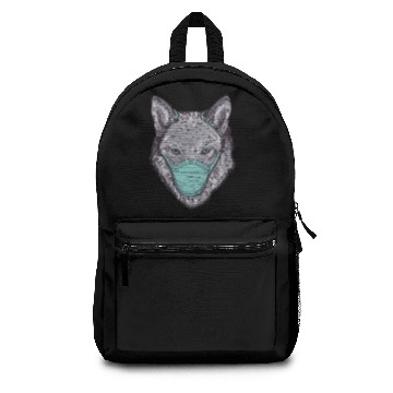 Discover Wolf Face Mask Backpacks