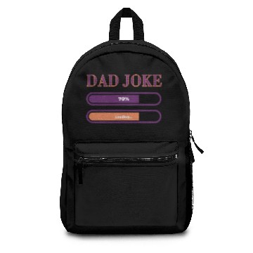 Discover Dad Joke Loading Backpacks