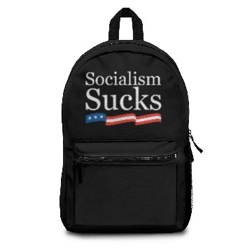 Discover Socialism Sucks Conservative Gift Backpacks