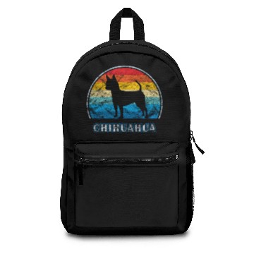 Discover Smooth Chihuahua Vintage Design Dog Backpacks