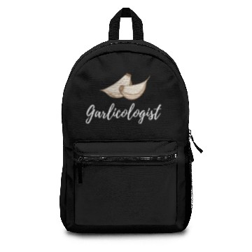 Discover Garlic Gift For A Garlic Bread Lover Design Backpacks