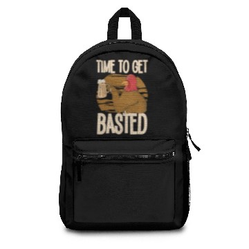 Discover Time To Get Basted Thanksgiving Turkey Beer Backpacks