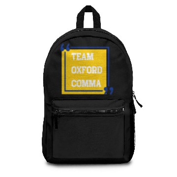 Discover Team Oxford Comma Backpacks