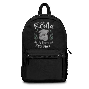 Discover Cute Koala Sleeping I'm Really A Koala Bear Funny Backpacks