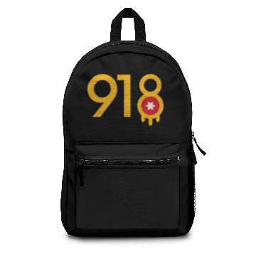 Discover 918 Tulsa Area code Oklahoma Vintage Backpacks