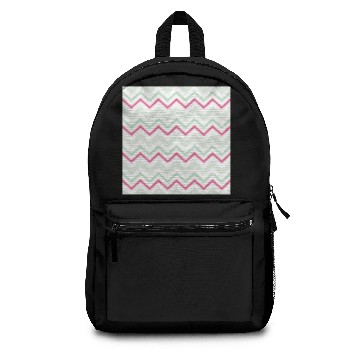 Discover Pink Chevron Pattern Backpacks