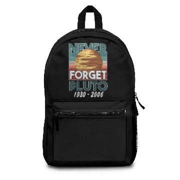 Discover Pluto Never Forget Space Science Backpacks