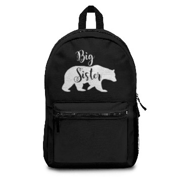 Discover Big Sissy Sister Bear Sibling Gift Backpacks