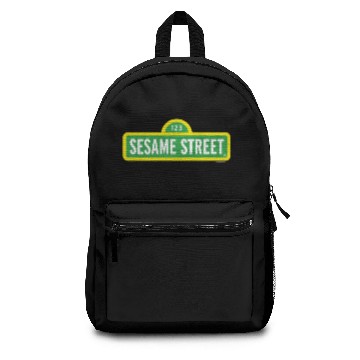Discover Sesame Street Logo Backpacks