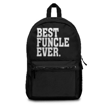 Discover Funcle Best Funcle Ever Uncle Gift Backpacks