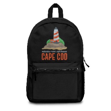 Discover Noboska Point lighthouse, Cape Cod Backpacks