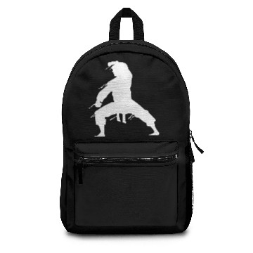 Discover Karate Fighter Martial Art MMA Motif Backpacks