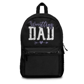 Discover Wrestling Dad Daddy Backpacks