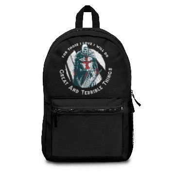 Discover Knights Templar Warrior Backpacks