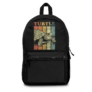 Discover Retro Turtle Gift Backpacks
