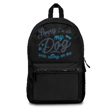 Discover Sorry I’m Late Backpacks
