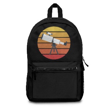 Discover Retro Telescope Explorer Astronomy Science Kid Backpacks