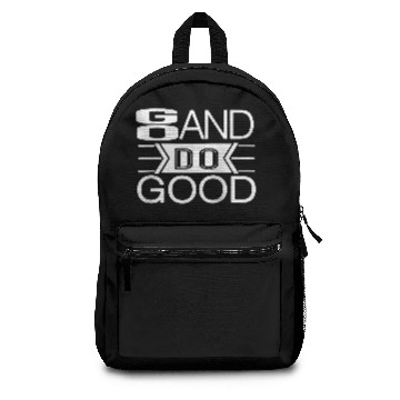 Discover Go and Inspirational Quote Raglan Baseball Backpacks