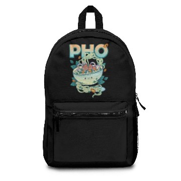 Discover Pho Vietnamese Noodle Soup Backpacks