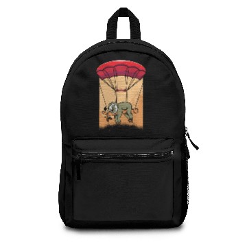 Discover Skydiving Sloths Funny Sloth Skydiver Parachuting Backpacks