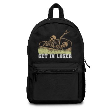 Discover Get in Loser Coffin Backpacks