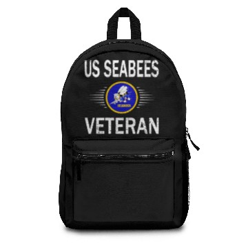Discover Us Veterans Day Gift-Us Seabees Veteran Backpacks