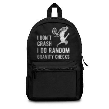 Discover Crash Random Gravity Checks | Mountain Bike Gift Backpacks