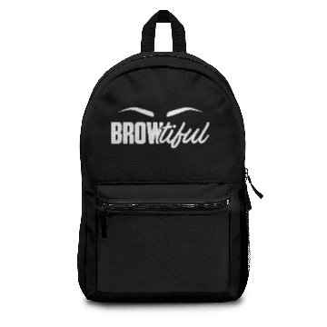 Discover Microblading Artist Browtiful Eyebrow Esthetician Backpacks