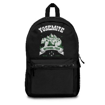 Discover Yosemite National Park Vintage Bear Backpacks