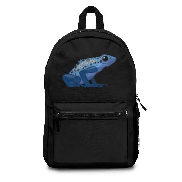 Discover Blue poison dart frog - Dendrobates Tinctorius Backpacks