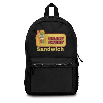 Discover ENJOY EVERY SANDWICH Backpacks