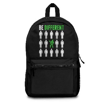 Discover Be Different Guitar Player Musician Backpacks