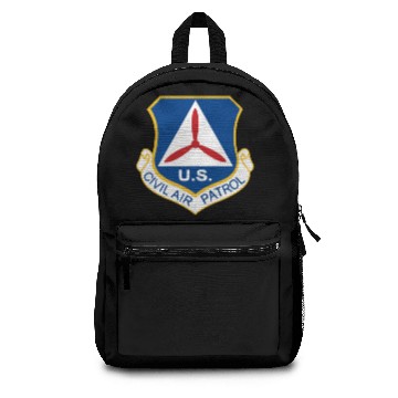 Discover Civil Air Patrol Logo Air Force Cap Military Veter Backpacks